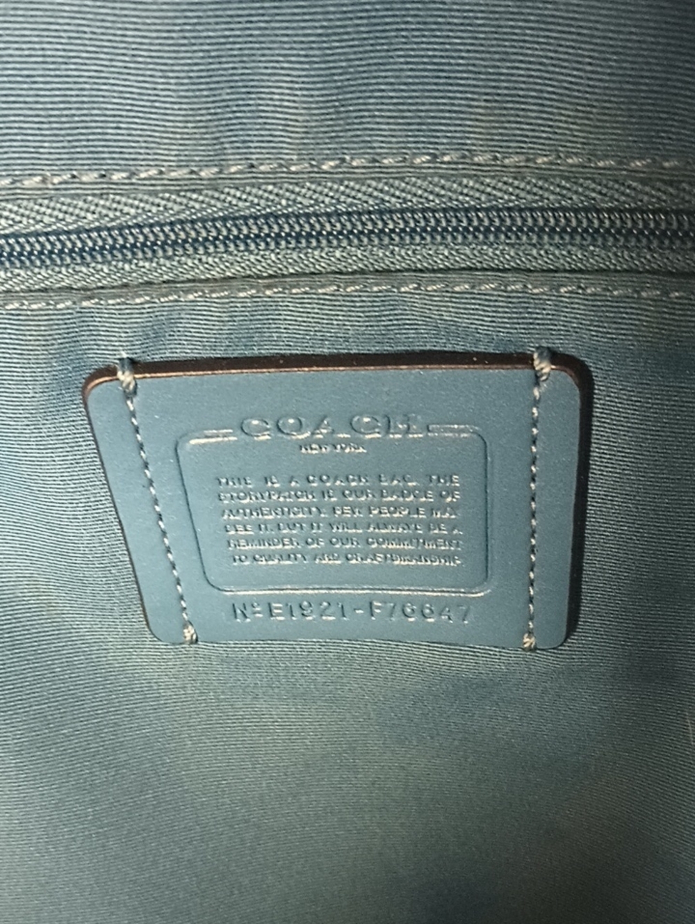 Coach F76647 Vale Medium Charlie Backpack - Picture 9 of 10